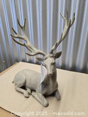 MaxSold Auction: M133 - Resin Deer Statue - New - Whitby (Ontario, Canada) SELLER MANAGED Reseller Online Auction - Taunton Road East (STORAGE)               