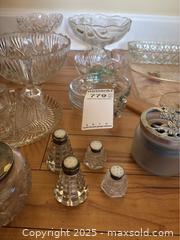 MaxSold Auction: Glass Dishes And More - Victoria (British Columbia, Canada) PARTNER MANAGED Moving Online Auction - Sutlej Street (CONDO)