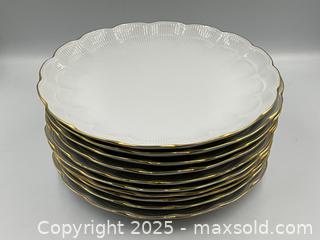 MaxSold Auction: 10 Kaiser &#34;Nizza Romantica&#34; Dinner Plates - Oakville (Ontario, Canada) PARTNER MANAGED Estate Sale Online Auction - Lakeshore Road West (Shipping Available)                     