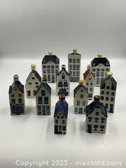 MaxSold Auction: 12 KLM Bols Dutch House Collectibles. Delft - Oakville (Ontario, Canada) PARTNER MANAGED Estate Sale Online Auction - Lakeshore Road West (Shipping Available)                     