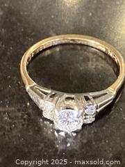 MaxSold Auction: 14K and 18K Gold Ring with Diamonds. Size 6 - Oakville (Ontario, Canada) PARTNER MANAGED Estate Sale Online Auction - Lakeshore Road West (Shipping Available)                     
