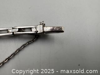 MaxSold Auction: 18k White Gold Natural Emerald Tennis Style Bracelet - Oakville (Ontario, Canada) PARTNER MANAGED Estate Sale Online Auction - Lakeshore Road West (Shipping Available)                     