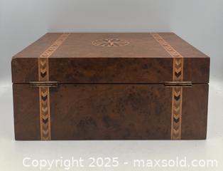 MaxSold Auction: 19th Century English Birds Eye Maple Sewing Box - Oakville (Ontario, Canada) PARTNER MANAGED Estate Sale Online Auction - Lakeshore Road West (Shipping Available)                     