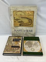 MaxSold Auction: 3 Books from a Collector of Historical Maps - Oakville (Ontario, Canada) PARTNER MANAGED Estate Sale Online Auction - Lakeshore Road West (Shipping Available)                     