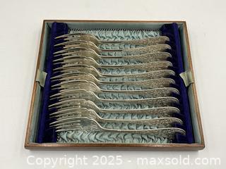 MaxSold Auction: Antique Fish Service for 17 in Original Fitted Lined Box - Oakville (Ontario, Canada) PARTNER MANAGED Estate Sale Online Auction - Lakeshore Road West (Shipping Available)                     
