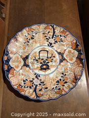 MaxSold Auction: Antique Japanese 19th century Imari Charger - Oakville (Ontario, Canada) PARTNER MANAGED Estate Sale Online Auction - Lakeshore Road West (Shipping Available)                     