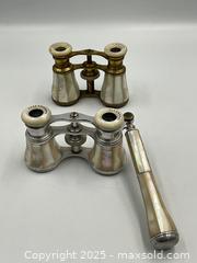 MaxSold Auction: Antique Lemaire Paris Opera Glasses: Brass and Mother-of-Pearl - Oakville (Ontario, Canada) PARTNER MANAGED Estate Sale Online Auction - Lakeshore Road West (Shipping Available)                     