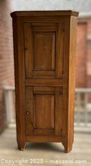 MaxSold Auction: Antique Pine Corner Cabinet  - Oakville (Ontario, Canada) PARTNER MANAGED Estate Sale Online Auction - Lakeshore Road West (Shipping Available)                     