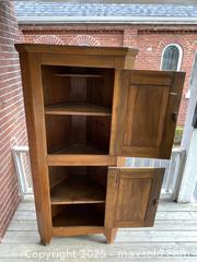 MaxSold Auction: Antique Pine Corner Cabinet  - Oakville (Ontario, Canada) PARTNER MANAGED Estate Sale Online Auction - Lakeshore Road West (Shipping Available)                     