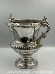 MaxSold Auction: ANTIQUE Sheffield Plated Crested Wine or Champagne Carafe. Circa 1820 - Oakville (Ontario, Canada) PARTNER MANAGED Estate Sale Online Auction - Lakeshore Road West (Shipping Available)                     