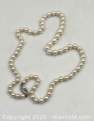 MaxSold Auction: Birks Long Strand Cultured Pearls with 18K White Gold Clasp - Oakville (Ontario, Canada) PARTNER MANAGED Estate Sale Online Auction - Lakeshore Road West (Shipping Available)                     