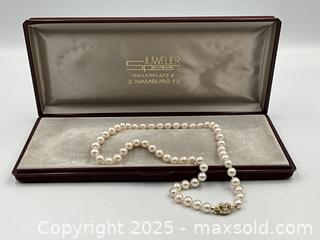 MaxSold Auction: CHAMPAGNE Coloured Natural Pearls with 14K Clasp and Diamonds - Oakville (Ontario, Canada) PARTNER MANAGED Estate Sale Online Auction - Lakeshore Road West (Shipping Available)                     