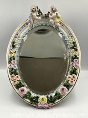MaxSold Auction: Dresden Hand Painted Putti Mirror - Oakville (Ontario, Canada) PARTNER MANAGED Estate Sale Online Auction - Lakeshore Road West (Shipping Available)                     