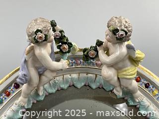 MaxSold Auction: Dresden Hand Painted Putti Mirror - Oakville (Ontario, Canada) PARTNER MANAGED Estate Sale Online Auction - Lakeshore Road West (Shipping Available)                     
