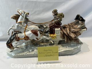 MaxSold Auction: Dresden, Napoleon &#39;Retreat from Russia&#39; Porcelain Figurine - Oakville (Ontario, Canada) PARTNER MANAGED Estate Sale Online Auction - Lakeshore Road West (Shipping Available)                     