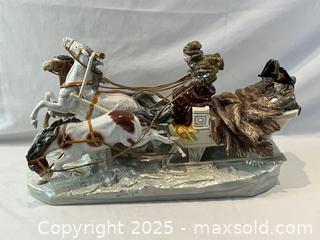 MaxSold Auction: Dresden, Napoleon &#39;Retreat from Russia&#39; Porcelain Figurine - Oakville (Ontario, Canada) PARTNER MANAGED Estate Sale Online Auction - Lakeshore Road West (Shipping Available)                     