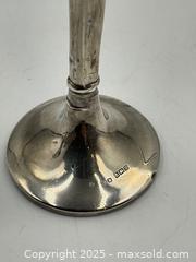 MaxSold Auction: English Sterling Silver Candlestick Holders / Sterling Silver Trumpet Bud Vase - Oakville (Ontario, Canada) PARTNER MANAGED Estate Sale Online Auction - Lakeshore Road West (Shipping Available)                     