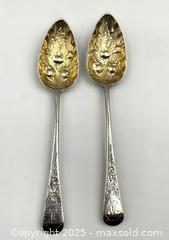 MaxSold Auction: Georgian Sterling Silver Berry Spoons - Oakville (Ontario, Canada) PARTNER MANAGED Estate Sale Online Auction - Lakeshore Road West (Shipping Available)                     