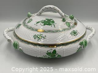 MaxSold Auction: Herend Porcelain Lidded Soup Tureen &#34;Chinese Bouquet&#34; Pattern - Oakville (Ontario, Canada) PARTNER MANAGED Estate Sale Online Auction - Lakeshore Road West (Shipping Available)                     