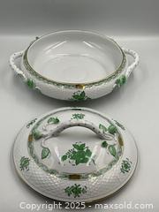 MaxSold Auction: Herend Porcelain Lidded Soup Tureen &#34;Chinese Bouquet&#34; Pattern - Oakville (Ontario, Canada) PARTNER MANAGED Estate Sale Online Auction - Lakeshore Road West (Shipping Available)                     