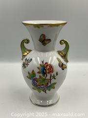 MaxSold Auction: Herend Porcelain Vase &#34;Queen Victoria&#34; Pattern - Oakville (Ontario, Canada) PARTNER MANAGED Estate Sale Online Auction - Lakeshore Road West (Shipping Available)                     