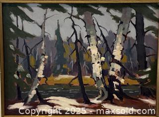 MaxSold Auction: Horace Valentine VICK (1902-1980) Signed Original Oil on Board. Companion to Lot #83 - Oakville (Ontario, Canada) PARTNER MANAGED Estate Sale Online Auction - Lakeshore Road West (Shipping Available)                     