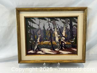 MaxSold Auction: Horace Valentine VICK (1902-1980) Signed Original Oil on Board. Companion to Lot #83 - Oakville (Ontario, Canada) PARTNER MANAGED Estate Sale Online Auction - Lakeshore Road West (Shipping Available)                     