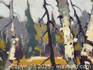 MaxSold Auction: Horace Valentine VICK (1902-1980) Signed Original Oil on Board. Companion to Lot #83 - Oakville (Ontario, Canada) PARTNER MANAGED Estate Sale Online Auction - Lakeshore Road West (Shipping Available)                     