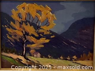 MaxSold Auction: Horace Valentine VICK (1902-1980) Signed Original Oil on Board. Companion to Lot #84 - Oakville (Ontario, Canada) PARTNER MANAGED Estate Sale Online Auction - Lakeshore Road West (Shipping Available)                     