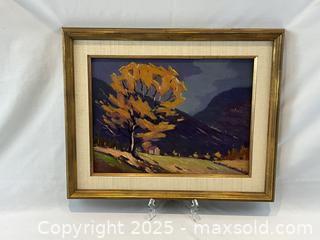MaxSold Auction: Horace Valentine VICK (1902-1980) Signed Original Oil on Board. Companion to Lot #84 - Oakville (Ontario, Canada) PARTNER MANAGED Estate Sale Online Auction - Lakeshore Road West (Shipping Available)                     