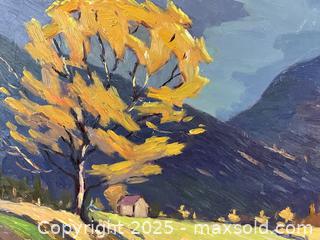 MaxSold Auction: Horace Valentine VICK (1902-1980) Signed Original Oil on Board. Companion to Lot #84 - Oakville (Ontario, Canada) PARTNER MANAGED Estate Sale Online Auction - Lakeshore Road West (Shipping Available)                     