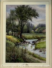 MaxSold Auction: Joseph Thomas Rolph (1831-1916) OSA ARCA Antique Original Watercolour  - Oakville (Ontario, Canada) PARTNER MANAGED Estate Sale Online Auction - Lakeshore Road West (Shipping Available)                     