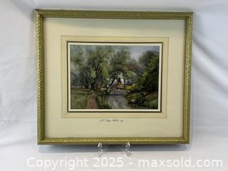 MaxSold Auction: Joseph Thomas Rolph (1831-1916) OSA ARCA Antique Original Watercolour  - Oakville (Ontario, Canada) PARTNER MANAGED Estate Sale Online Auction - Lakeshore Road West (Shipping Available)                     