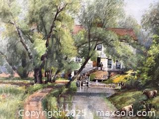 MaxSold Auction: Joseph Thomas Rolph (1831-1916) OSA ARCA Antique Original Watercolour  - Oakville (Ontario, Canada) PARTNER MANAGED Estate Sale Online Auction - Lakeshore Road West (Shipping Available)                     