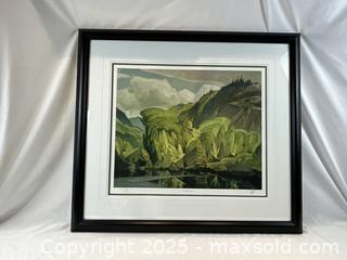 MaxSold Auction: Limited Edition, Numbered and Signed Print  &#34;On the York River&#34; by A J. Casson - Oakville (Ontario, Canada) PARTNER MANAGED Estate Sale Online Auction - Lakeshore Road West (Shipping Available)                     