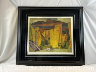 MaxSold Auction: Limited Edition, Numbered and Signed Print  &#34;Poplar Grove&#34; by A J. Casson - Oakville (Ontario, Canada) PARTNER MANAGED Estate Sale Online Auction - Lakeshore Road West (Shipping Available)                     