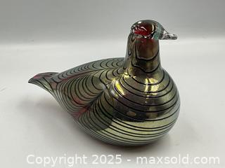 MaxSold Auction: Oiva Toikka Hand Blown Pheasant. Nuutajarvi  - Oakville (Ontario, Canada) PARTNER MANAGED Estate Sale Online Auction - Lakeshore Road West (Shipping Available)                     