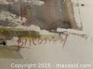 MaxSold Auction: Original Alfred Birdsey Watercolor Signed Bermuda Harbor - Oakville (Ontario, Canada) PARTNER MANAGED Estate Sale Online Auction - Lakeshore Road West (Shipping Available)                     