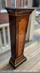 MaxSold Auction: Parquetry Inlaid Wood Decorative Louis XVI Display Column - Oakville (Ontario, Canada) PARTNER MANAGED Estate Sale Online Auction - Lakeshore Road West (Shipping Available)                     