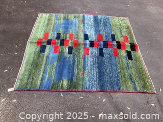 MaxSold Auction: Persian Hand Knotted NEW Tribal Rug  - Oakville (Ontario, Canada) PARTNER MANAGED Estate Sale Online Auction - Lakeshore Road West (Shipping Available)                     