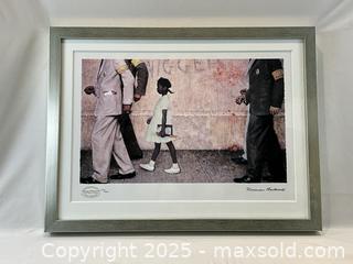 MaxSold Auction: &#34;Ruby Bridges&#34; Limited Edition, Numbered Serio lithograph Norman Rockwell Print - Oakville (Ontario, Canada) PARTNER MANAGED Estate Sale Online Auction - Lakeshore Road West (Shipping Available)                     