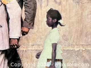 MaxSold Auction: &#34;Ruby Bridges&#34; Limited Edition, Numbered Serio lithograph Norman Rockwell Print - Oakville (Ontario, Canada) PARTNER MANAGED Estate Sale Online Auction - Lakeshore Road West (Shipping Available)                     