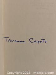 MaxSold Auction: Signed by author Truman Capote &#34;Other Voices, Other Rooms&#34; Franklin Mint Limited Edition - Oakville (Ontario, Canada) PARTNER MANAGED Estate Sale Online Auction - Lakeshore Road West (Shipping Available)                     