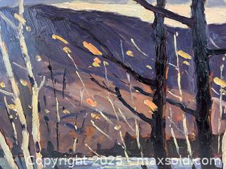 MaxSold Auction: Signed Horace Valentine VICK (1902-1980) Original Oil on Board - Oakville (Ontario, Canada) PARTNER MANAGED Estate Sale Online Auction - Lakeshore Road West (Shipping Available)                     