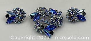 MaxSold Auction: Signed Sherman Brooch &#38; Earring Set - Oakville (Ontario, Canada) PARTNER MANAGED Estate Sale Online Auction - Lakeshore Road West (Shipping Available)                     