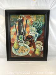 MaxSold Auction: Thomas Vincent Phillips(1931-2018) Original Signed Still Life - Oakville (Ontario, Canada) PARTNER MANAGED Estate Sale Online Auction - Lakeshore Road West (Shipping Available)                     