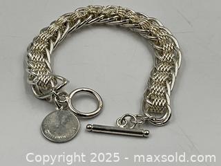 MaxSold Auction: Tiffany &#38; Co. Sterling Silver Bracelet - Oakville (Ontario, Canada) PARTNER MANAGED Estate Sale Online Auction - Lakeshore Road West (Shipping Available)                     