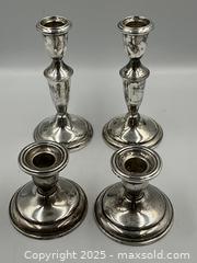 MaxSold Auction: Two pairs of BIRKS Sterling Silver candle sticks.  - Oakville (Ontario, Canada) PARTNER MANAGED Estate Sale Online Auction - Lakeshore Road West (Shipping Available)                     