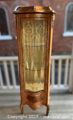 MaxSold Auction: Vernis Martin Louis XV Style Curio Cabinet with Glass Shelves - Oakville (Ontario, Canada) PARTNER MANAGED Estate Sale Online Auction - Lakeshore Road West (Shipping Available)                     