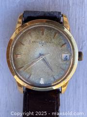 MaxSold Auction: Vintage 18k Baume &#38; Mercier Men&#39;s Watch - Oakville (Ontario, Canada) PARTNER MANAGED Estate Sale Online Auction - Lakeshore Road West (Shipping Available)                     
